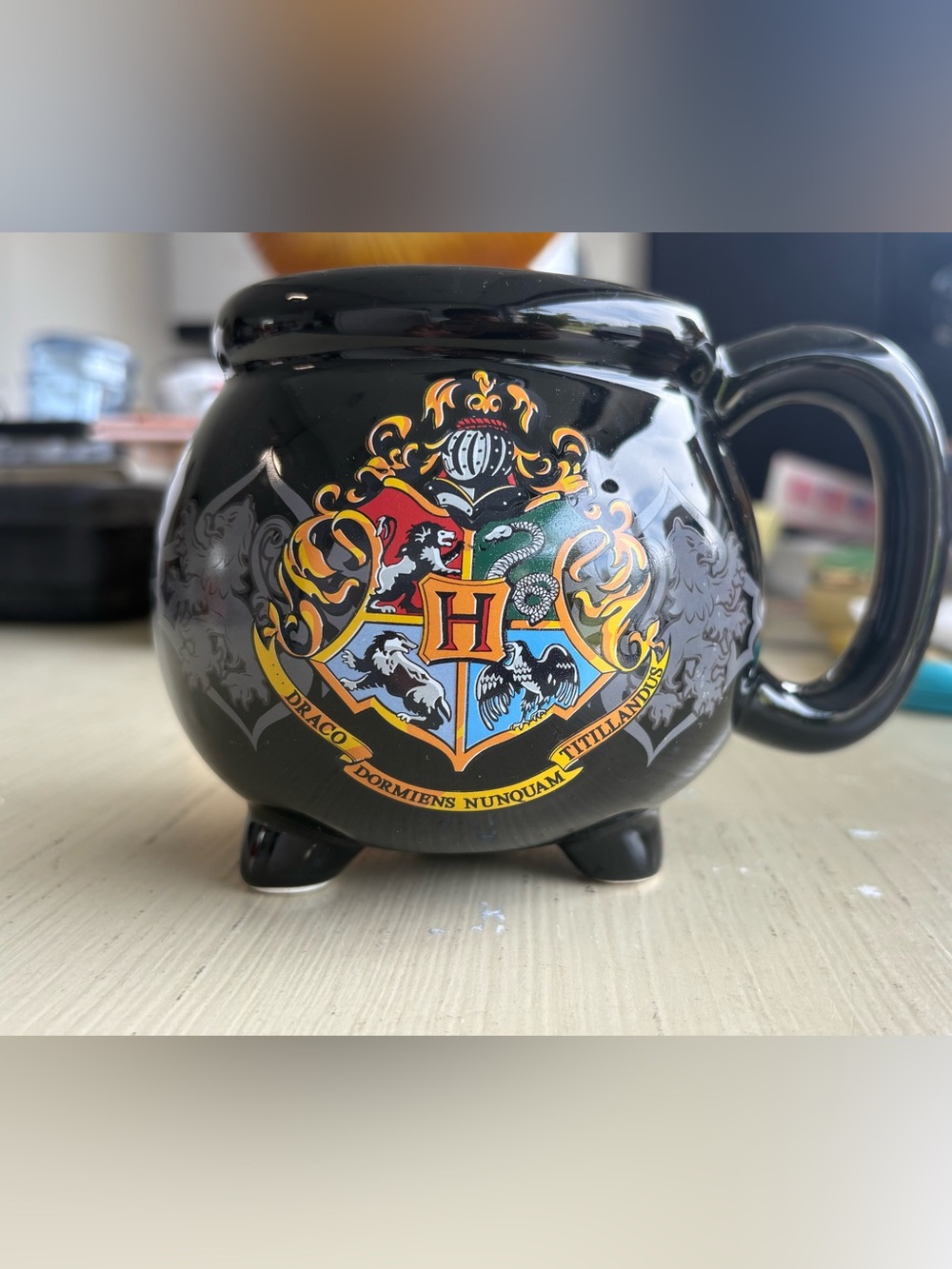 Warner Bros. Black Harry Potter Ceramic Mug
